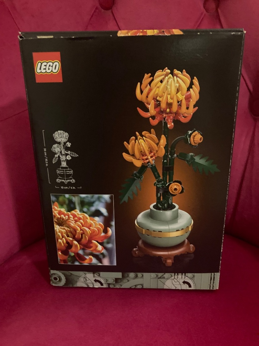 NIB LEGO Icons Chrysanthemum Flower Decor Set #10368 - Picture 2 of 5